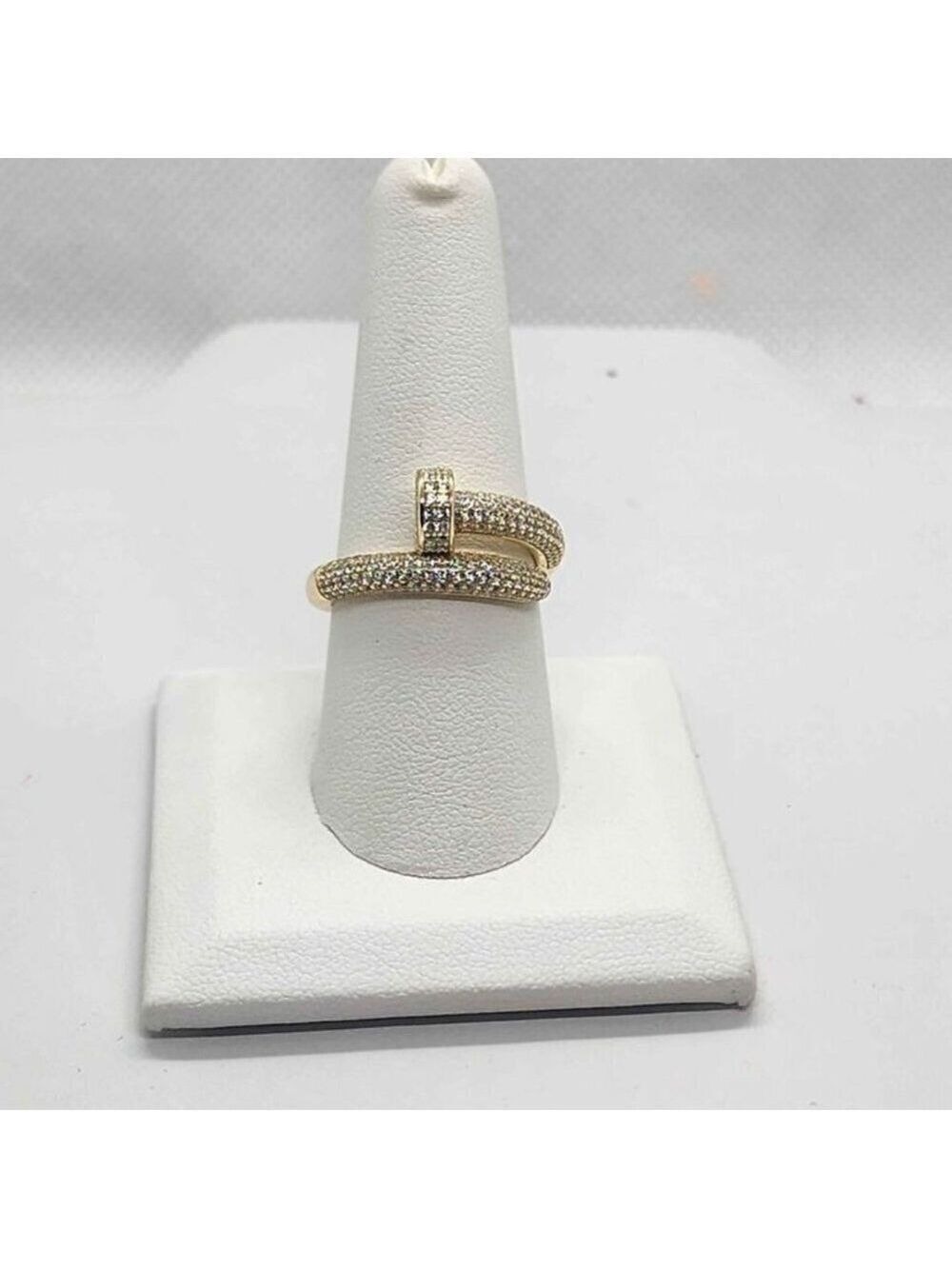 NEW Sterling Silver 925 Nail Ring